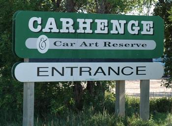 Carhenge Entrance
