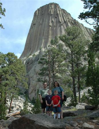 Rowlands at Devils Tower