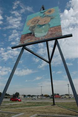 Van Gogh painting, Goodland, KS